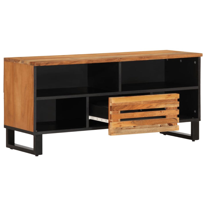 Tv-meubel 100x34x46 cm massief acaciahout