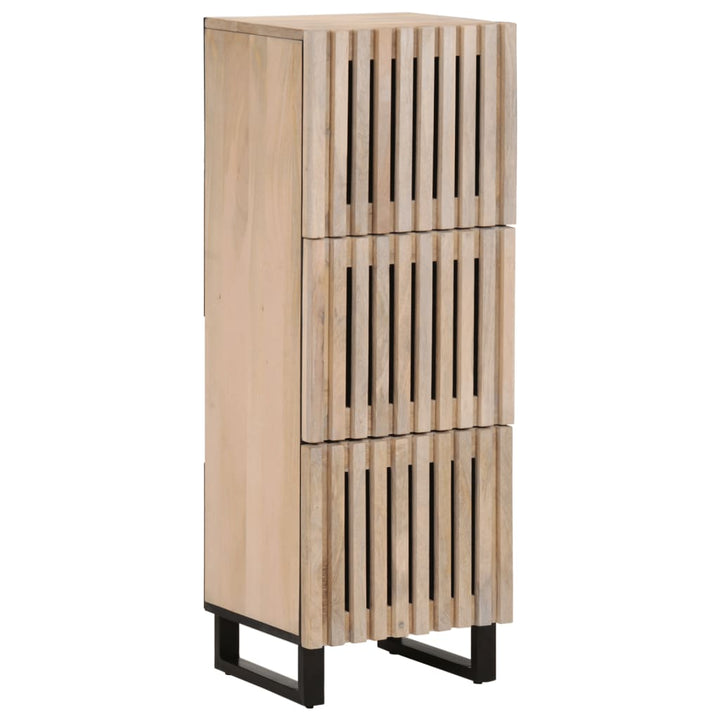 Hoge kast 40x34x110 cm massief mangohout