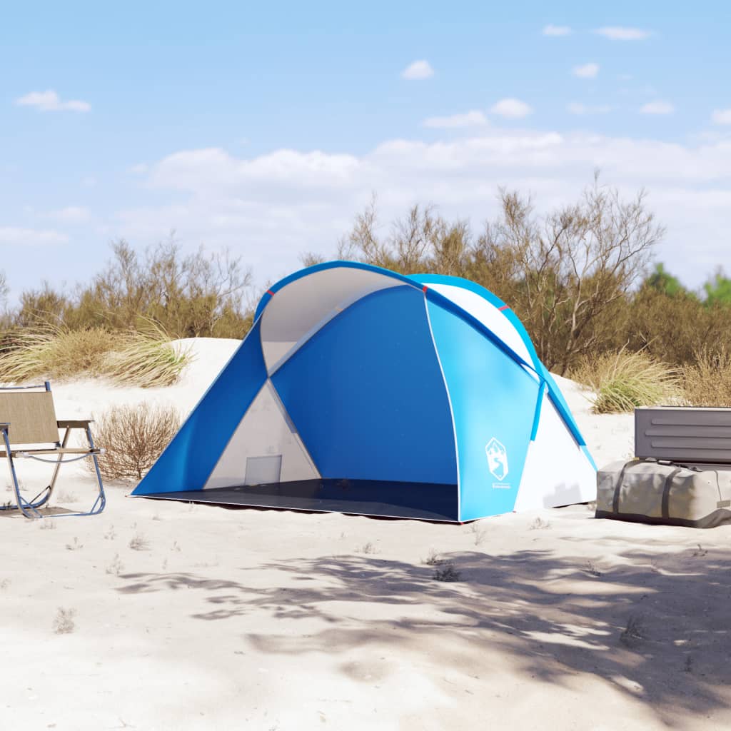 Strandtent pop-up waterdicht azuurblauw