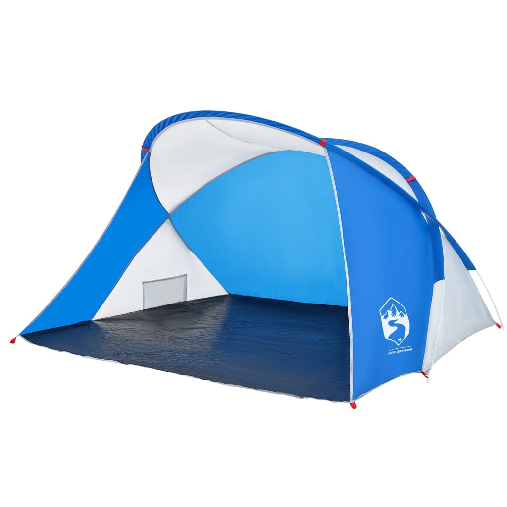 Strandtent pop-up waterdicht azuurblauw