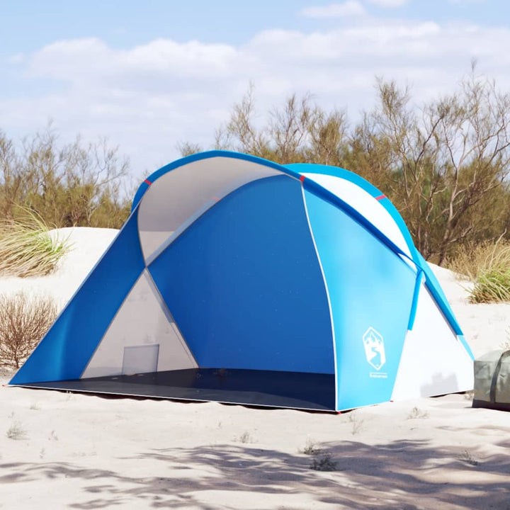 Strandtent pop-up waterdicht azuurblauw