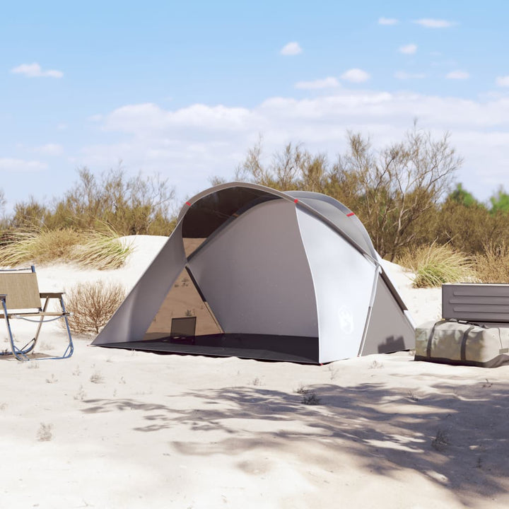 Strandtent pop-up waterdicht grijs