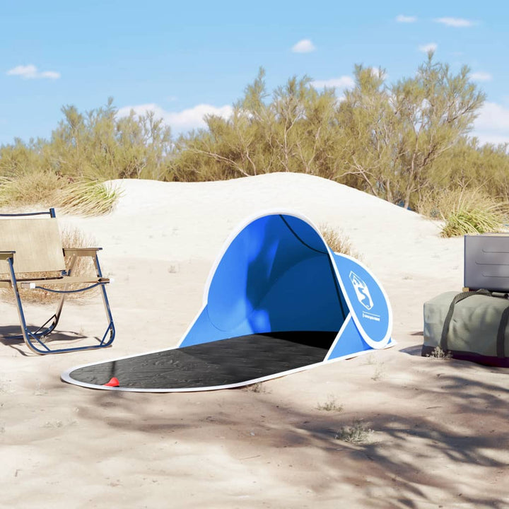 Strandtent pop-up waterdicht azuurblauw