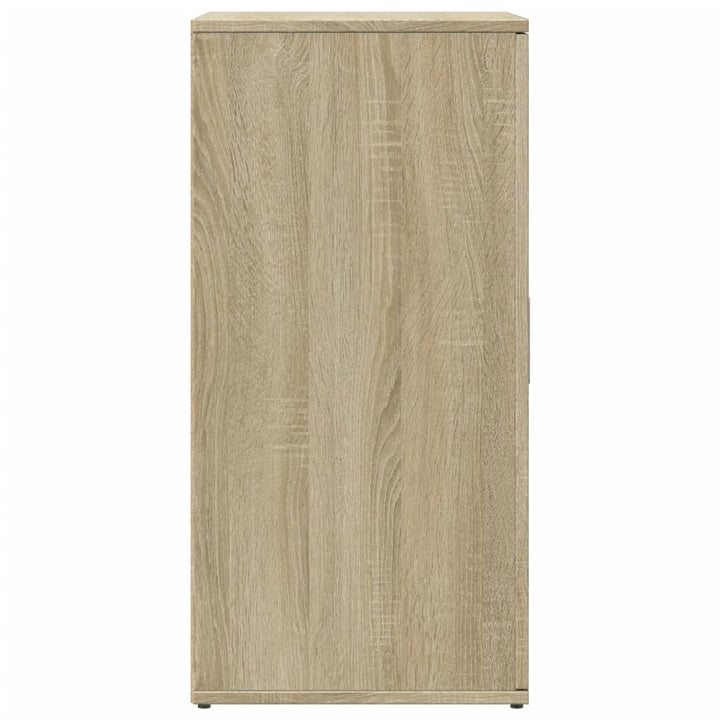 Dressoir 59x39x80 cm bewerkt hout sonoma eikenkleurig