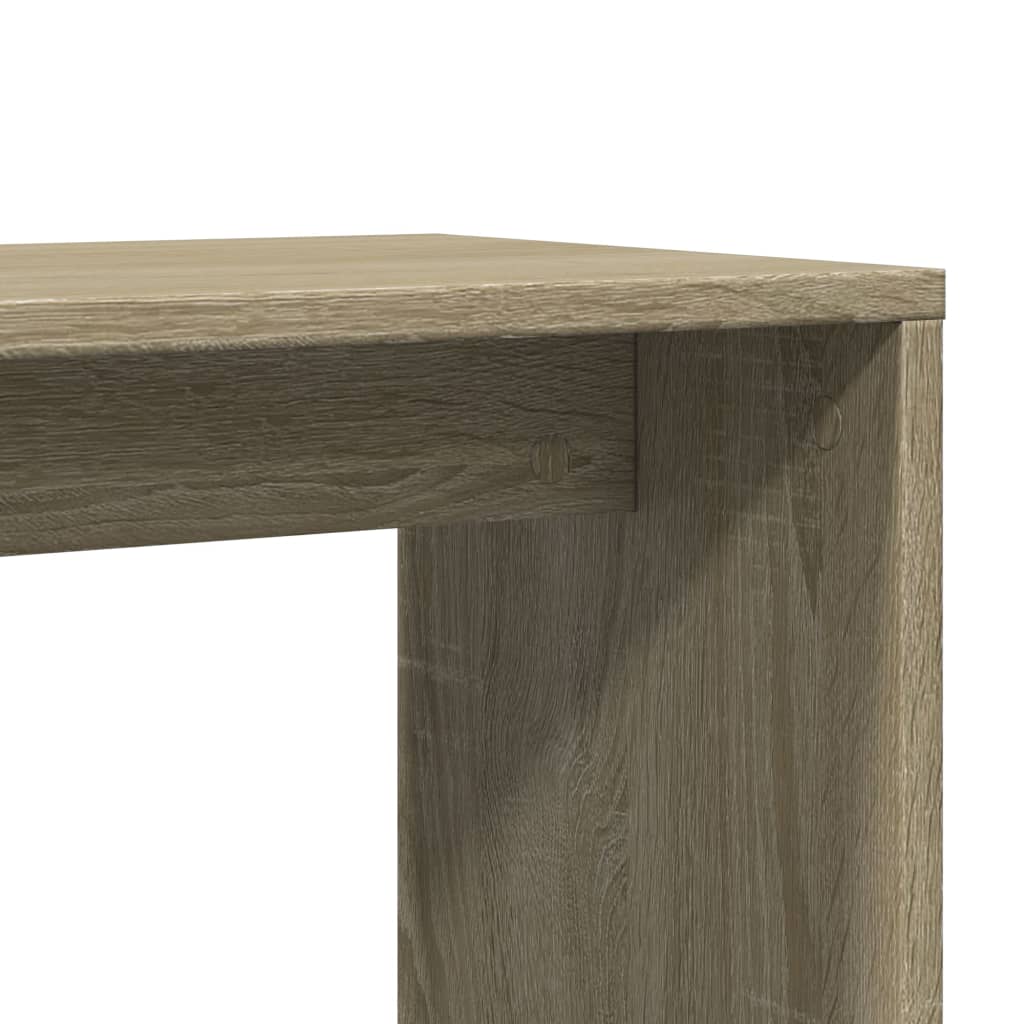 Bijzettafels 2 st 50x30x50 cm bewerkt hout sonoma eikenkleurig