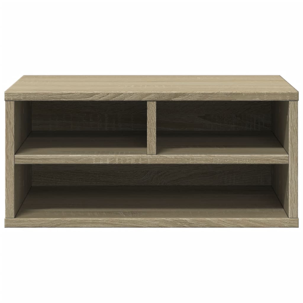 Printerkastje 49x40x22,5 cm bewerkt hout sonoma eikenkleurig