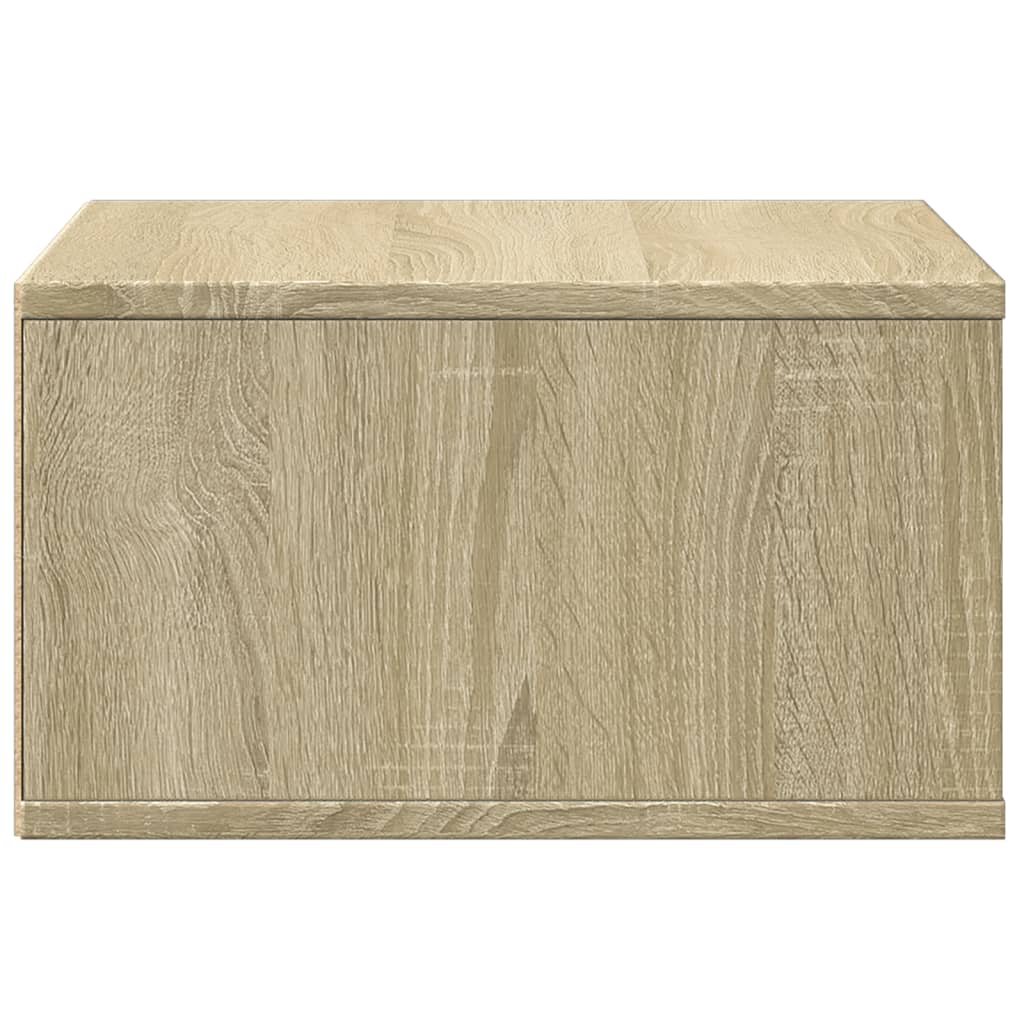 Printerkastje 49x40x22,5 cm bewerkt hout sonoma eikenkleurig