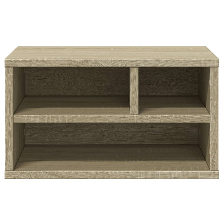 Printerkastje 40x32x22,5 cm bewerkt hout sonoma eikenkleurig