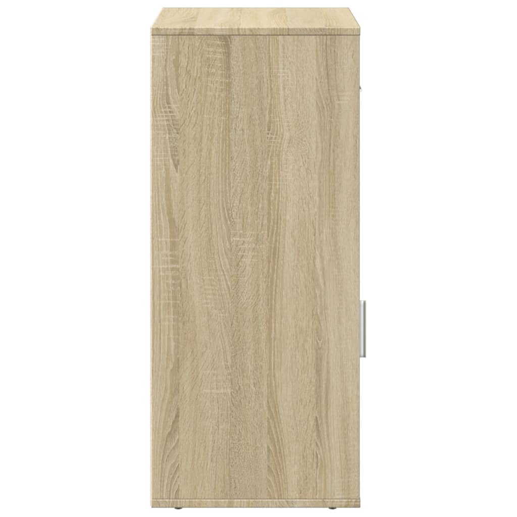 Opbergkast 56,5x39x90 cm bewerkt hout sonoma eikenkleurig