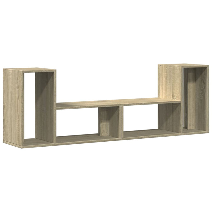 Tv-meubelen 2 st 75x30x50 cm bewerkt hout sonoma eikenkleurig