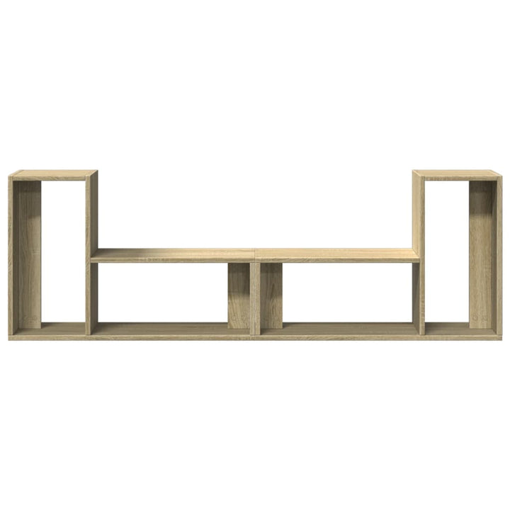 Tv-meubelen 2 st 75x30x50 cm bewerkt hout sonoma eikenkleurig