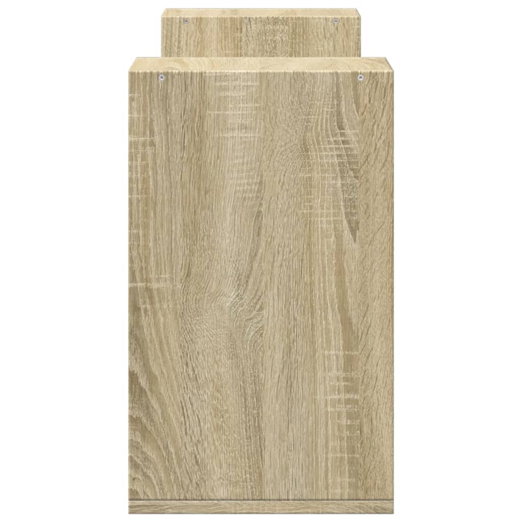 Tv-meubelen 2 st 75x30x50 cm bewerkt hout sonoma eikenkleurig