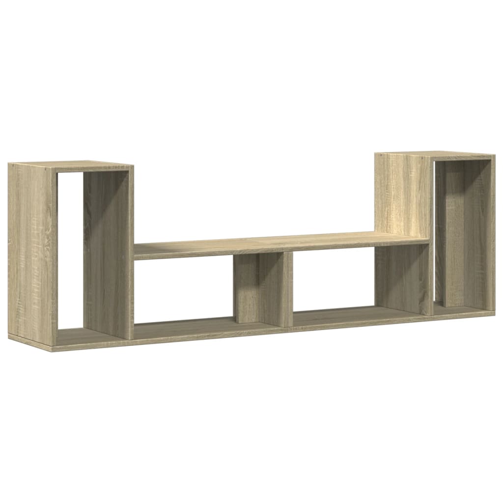 Tv-meubelen 2 st 75x30x50 cm bewerkt hout sonoma eikenkleurig