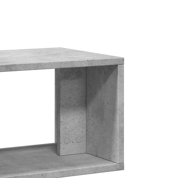 Tv-meubelen 2 st 75x30x50 cm bewerkt hout betongrijs