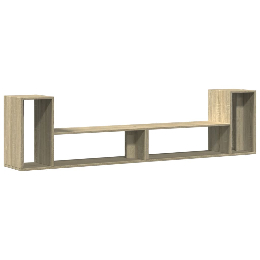 Tv-meubelen 2 st 100x30x50 cm bewerkt hout sonoma eikenkleurig