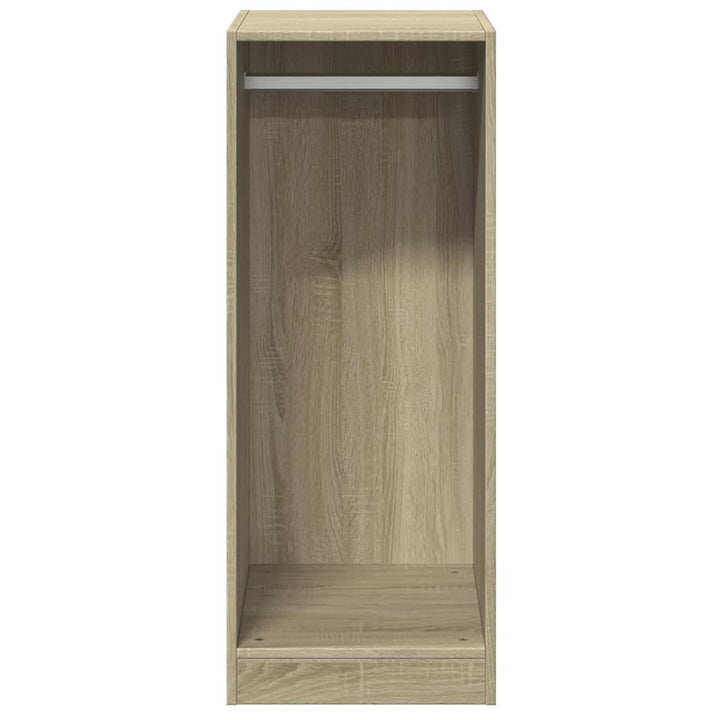 Kledingkast 48x41x102 cm bewerkt hout sonoma eikenkleurig