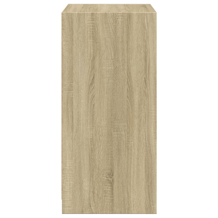 Kledingkast 48x41x102 cm bewerkt hout sonoma eikenkleurig