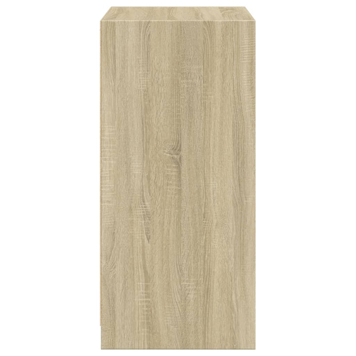 Kledingkast 48x41x102 cm bewerkt hout sonoma eikenkleurig