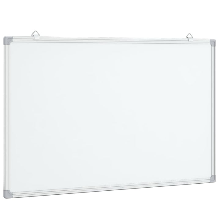 Whiteboard magnetisch 80x50x1,7 cm aluminium