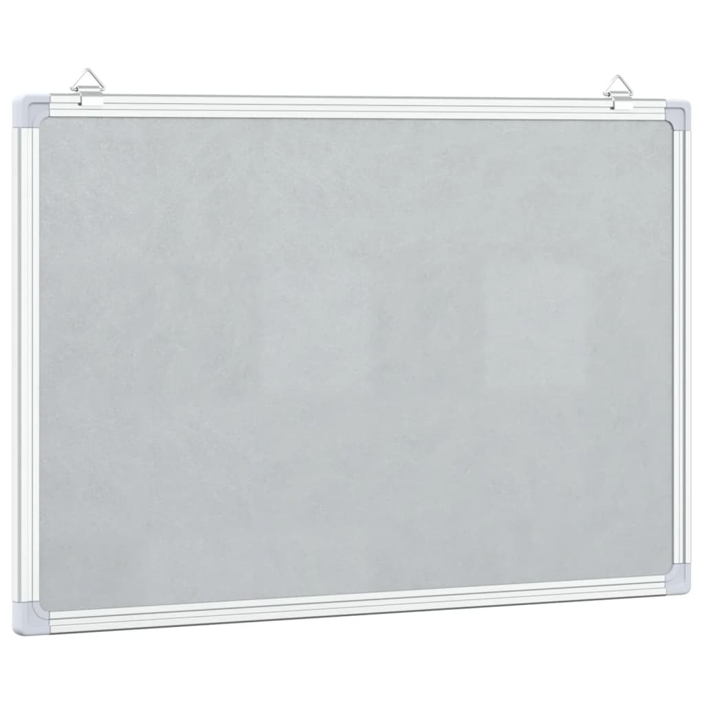 Whiteboard magnetisch 80x60x1,7 cm aluminium