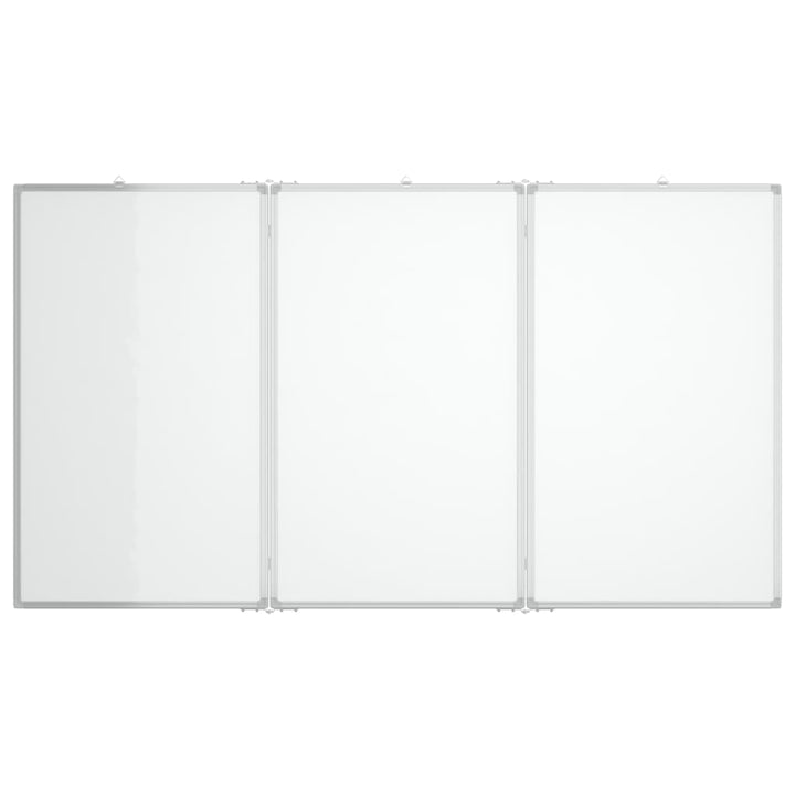 Whiteboard magnetisch inklapbaar 120x80x1,7 cm aluminium