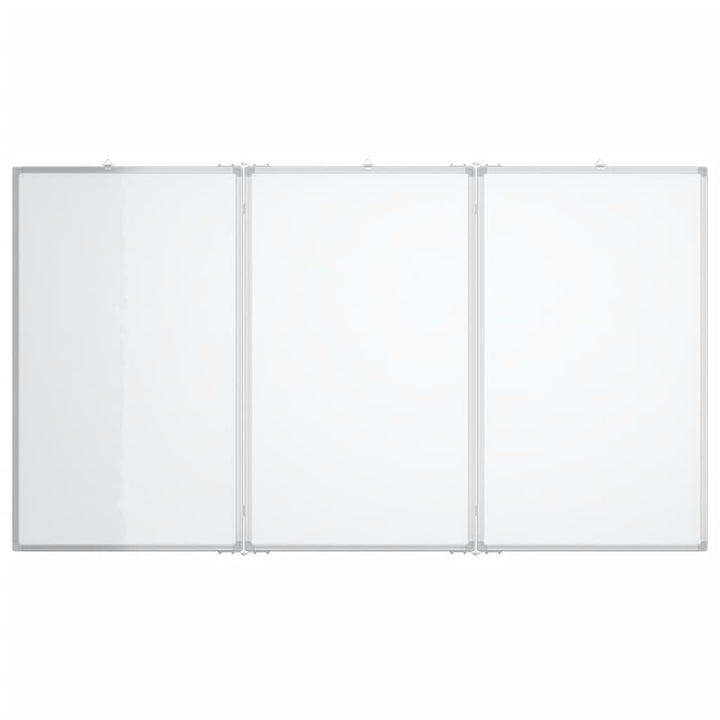 Whiteboard magnetisch inklapbaar 120x100x1,7 cm aluminium