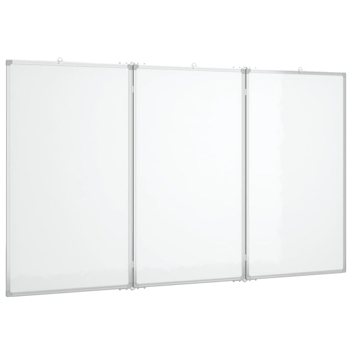 Whiteboard magnetisch inklapbaar 150x100x1,7 cm aluminium