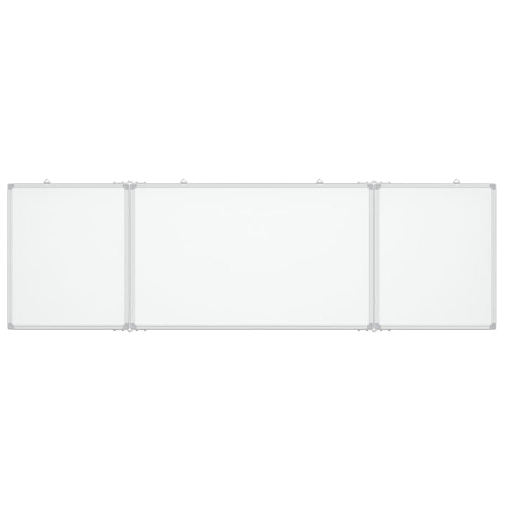 Whiteboard magnetisch inklapbaar 160x60x1,7 cm aluminium