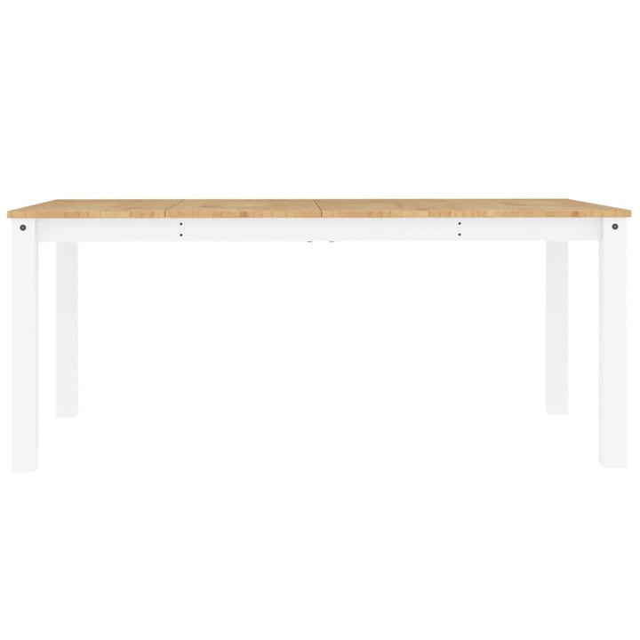 Eettafel Panama 180x90x75 cm massief grenenhout wit