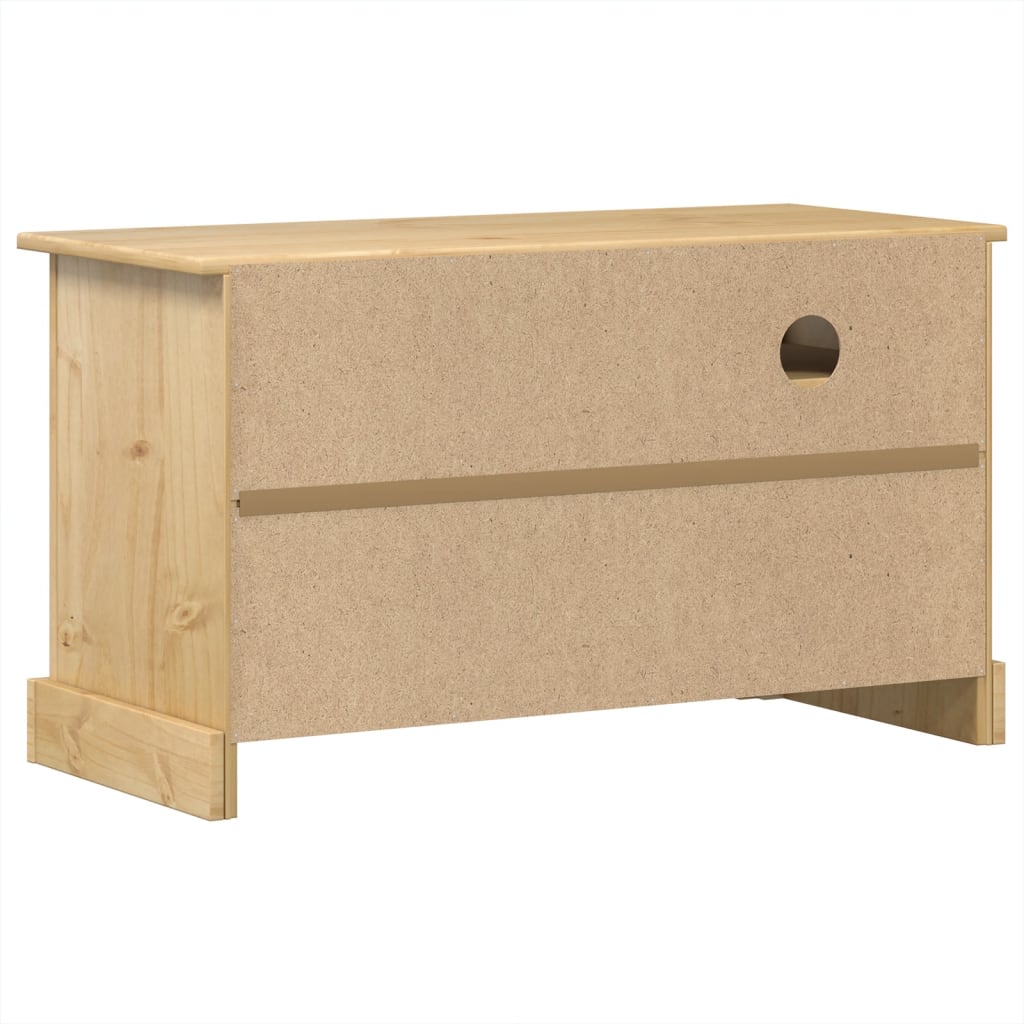 Tv-meubel Corona 100x45x58 cm massief grenenhout