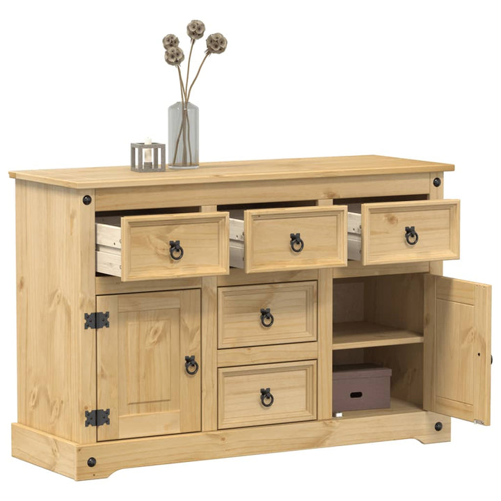 Dressoir Corona 115x40x76 cm massief grenenhout