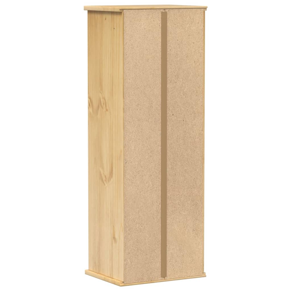 Cd-kast Corona 40x30x110 cm massief grenenhout