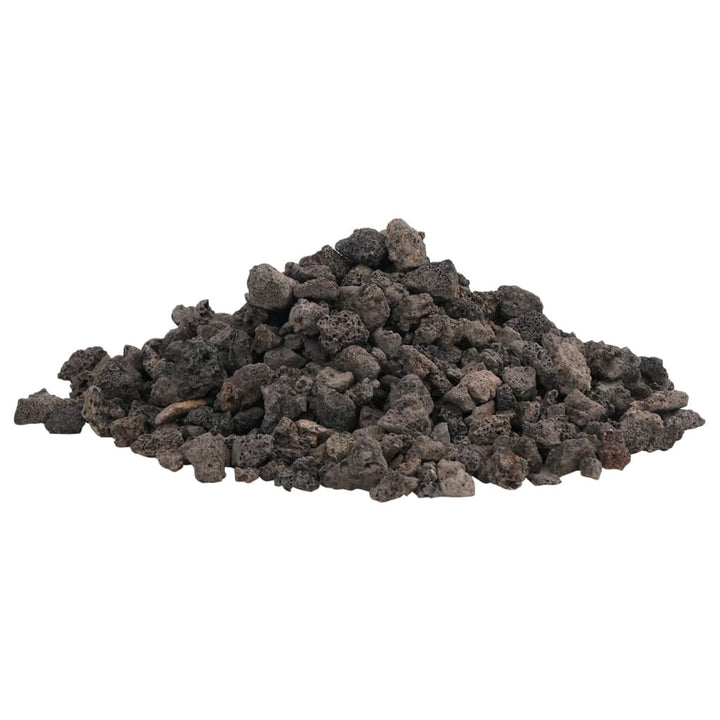 Lavastenen 10 kg 1-2 cm zwart