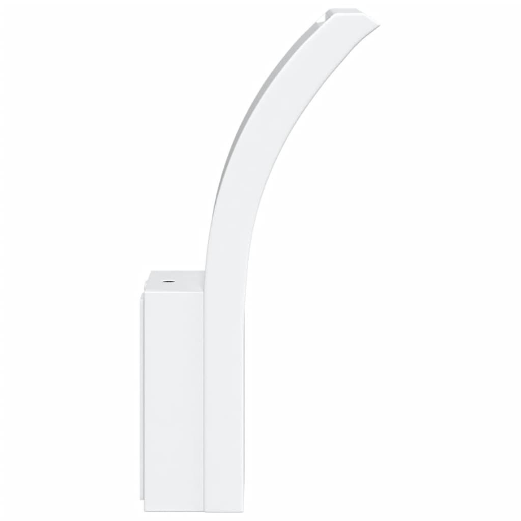 Buitenwandlamp LED gegoten aluminium wit