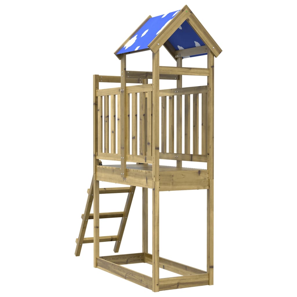 Speeltoren ladder 110,5x52,5x215 cm geïmpregneerd grenenhout