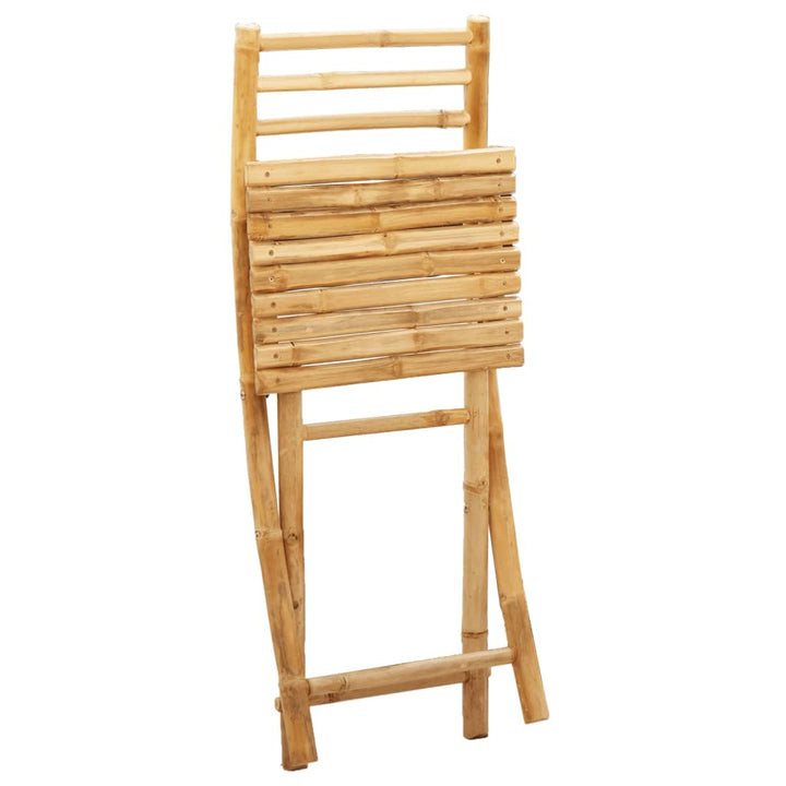 Tuinstoelen 6 st inklapbaar 43x54x88 bamboe