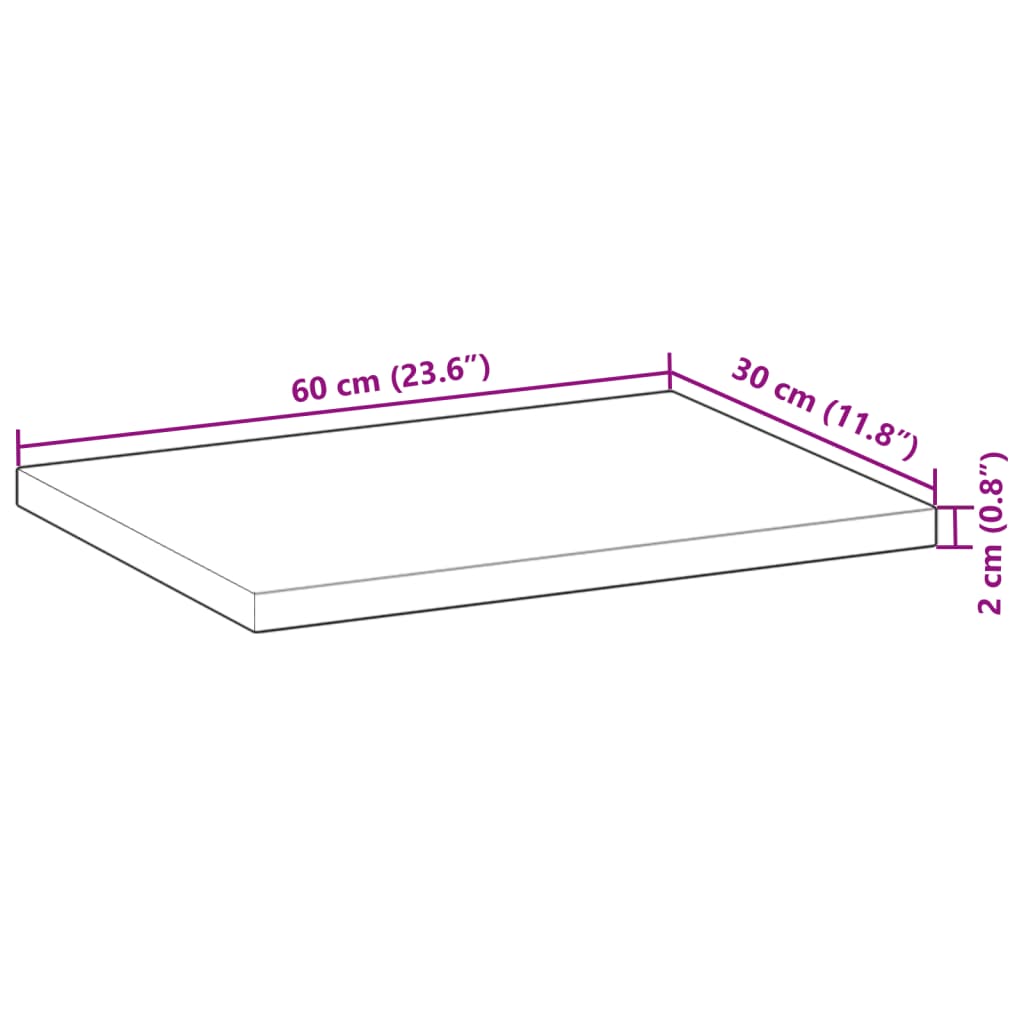 Wandschappen 3 st zwevend olieafwerking 60x30x2 cm acaciahout