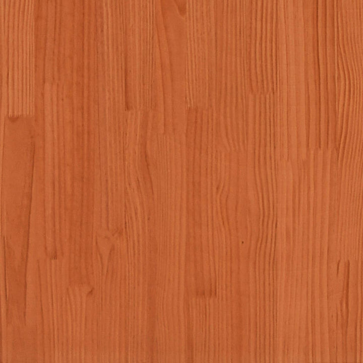 Tafelblad rond ø˜40x2,5 cm massief grenenhout wasbruin
