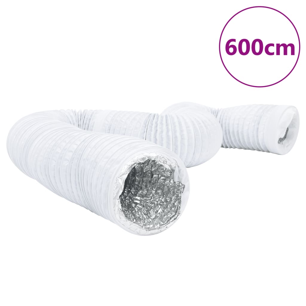 Ventilatieslang ø˜15 6 m cm aluminium en PVC