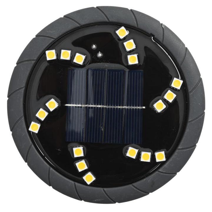 Grondlampen 4 st solar met grondpennen warmwit