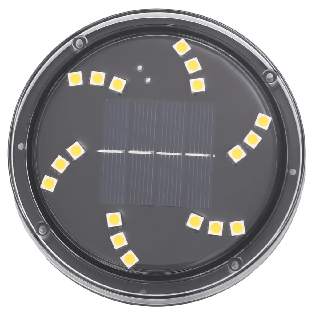 Grondlampen 12 st solar met grondpennen warmwit