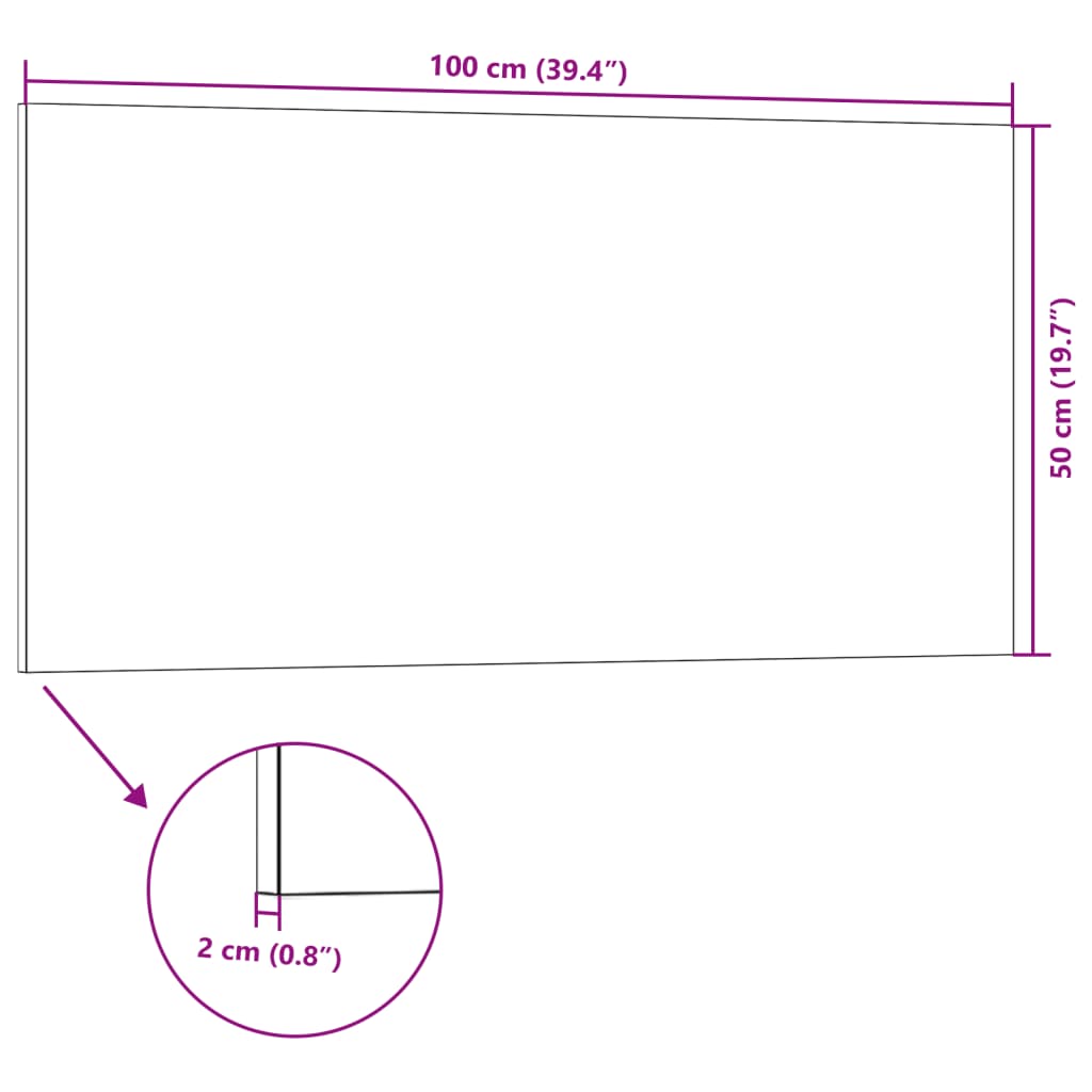 Wandpanelen 10 st 3D 100x50 cm EPS rood