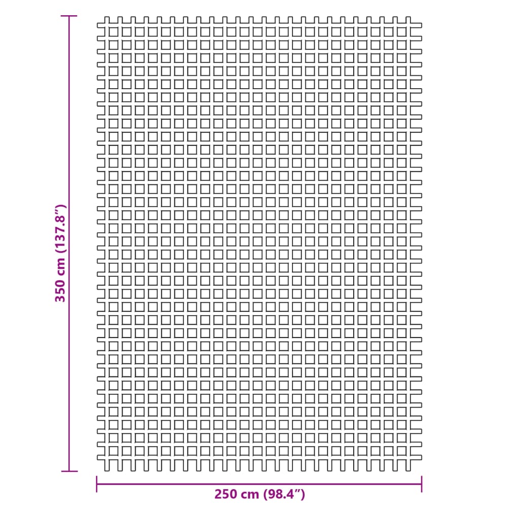 Kampeerkleed 3,5x2,5 m groen