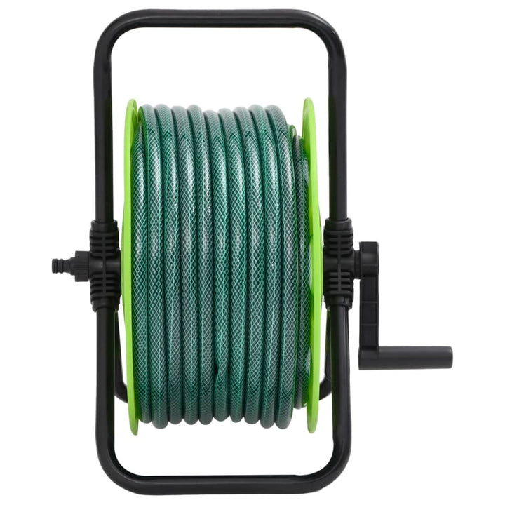 Slanghaspel met slangkoppelset 0,75" 20 m vrijstaand PVC groen