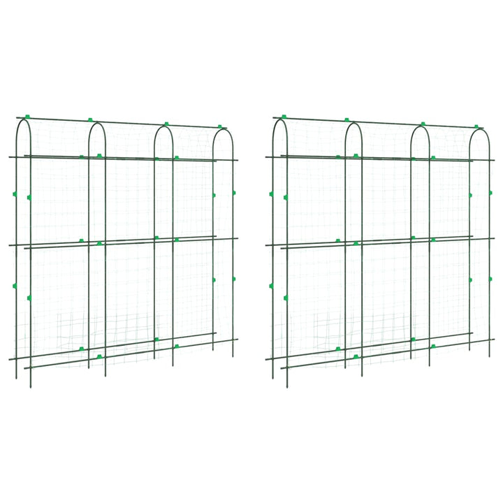 Plantenklimrekken 2 st U-frame staal