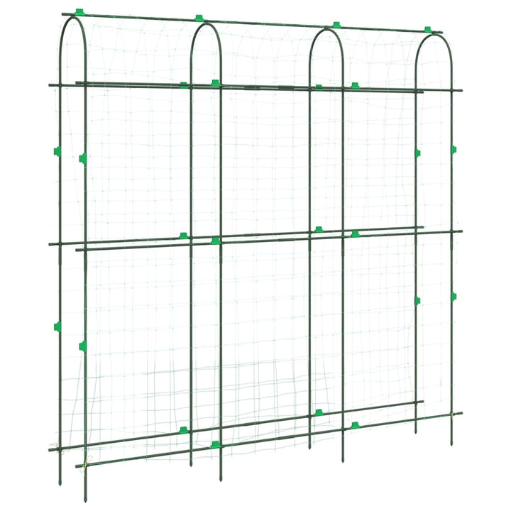 Plantenklimrekken 2 st U-frame staal