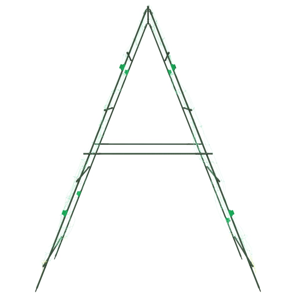 Plantenklimrekken 3 st A-frame staal