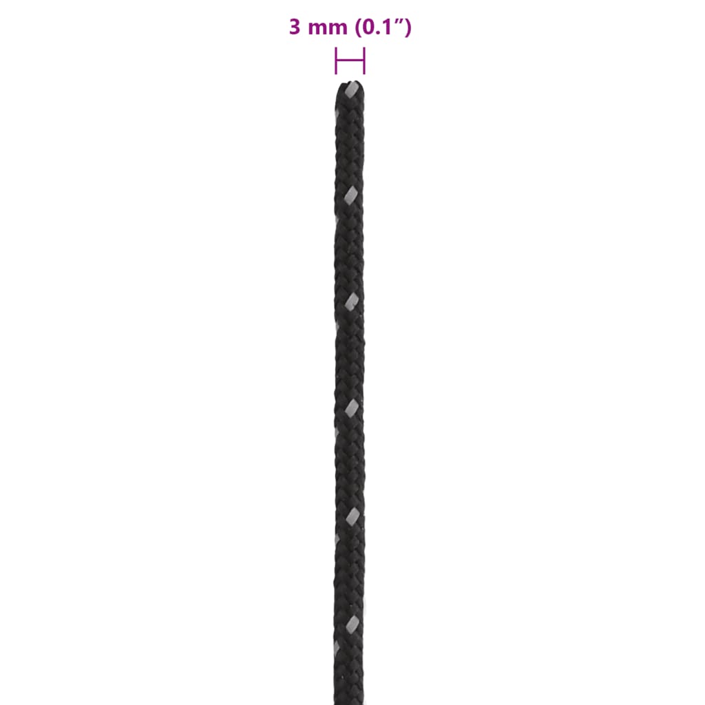 Tentscheerlijn met reflecterende strips en spanners 50 m 3 mm
