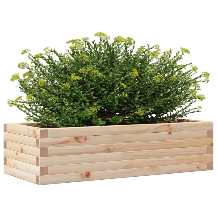 Plantenbak 90x40x23 cm massief grenenhout