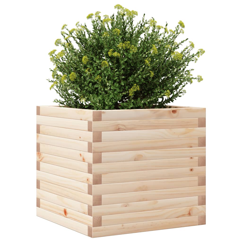 Plantenbak 50x50x45,5 cm massief grenenhout